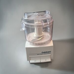 Cuisinart White Mini-Prep Food Processor - Compact Electric Chopper